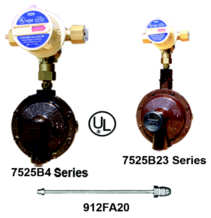 AUTO CHANGE-OVER REGULATOR 400,000BTU - Twin Stage Automatic Changeover Regulators